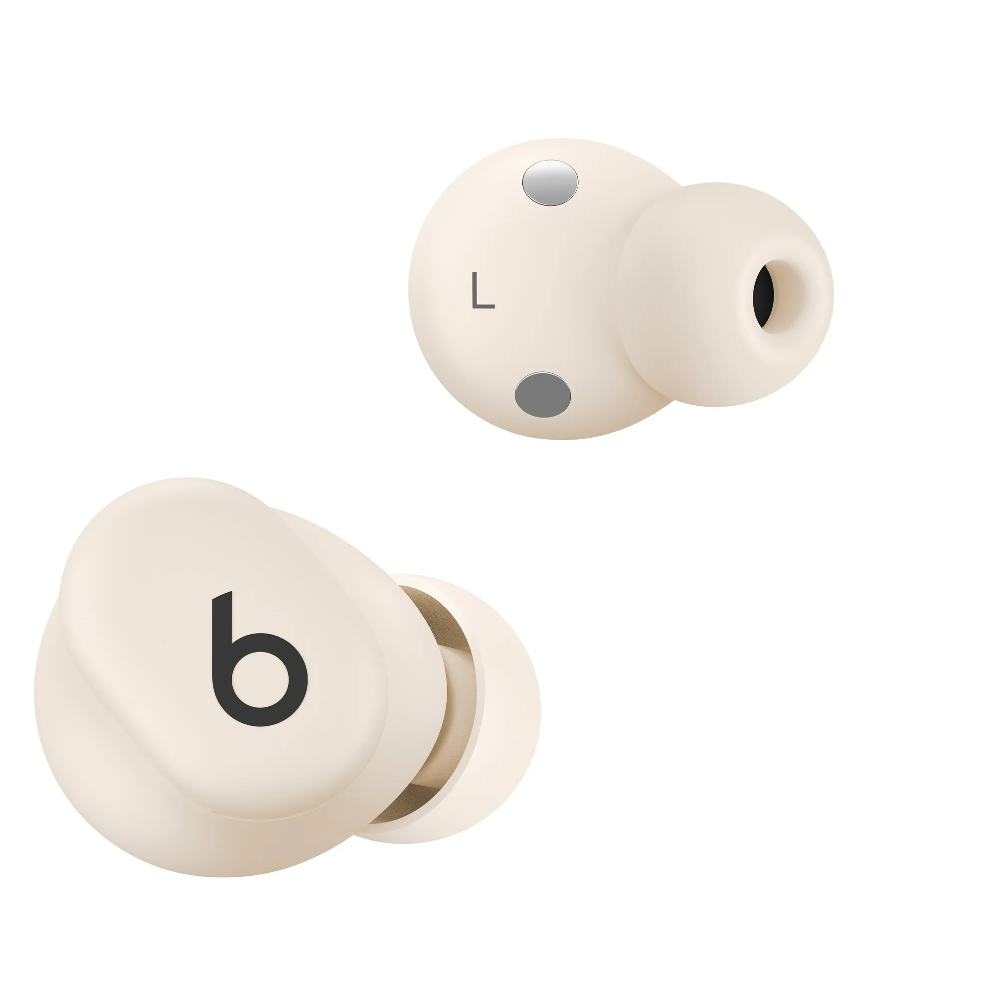Beats Solo Buds Bluetooth Earbuds- Ivory - Image 4